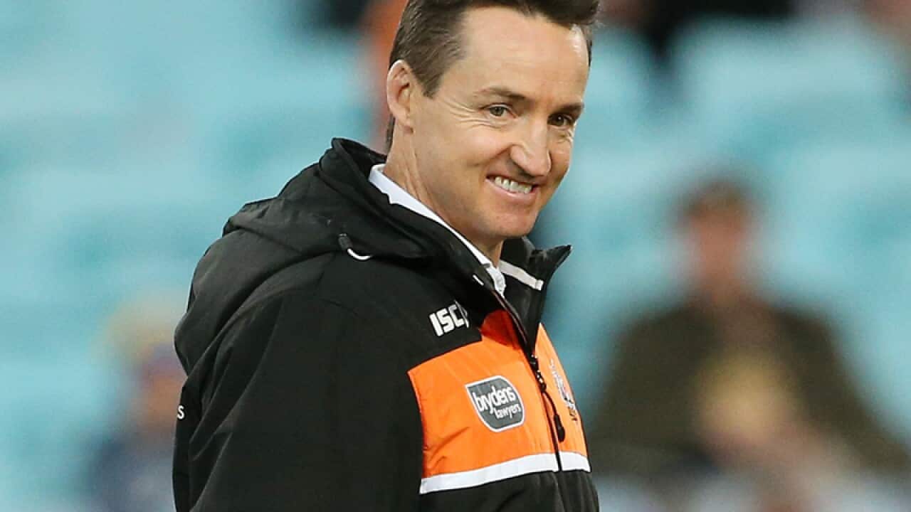 Tigers' coach Jason Taylor