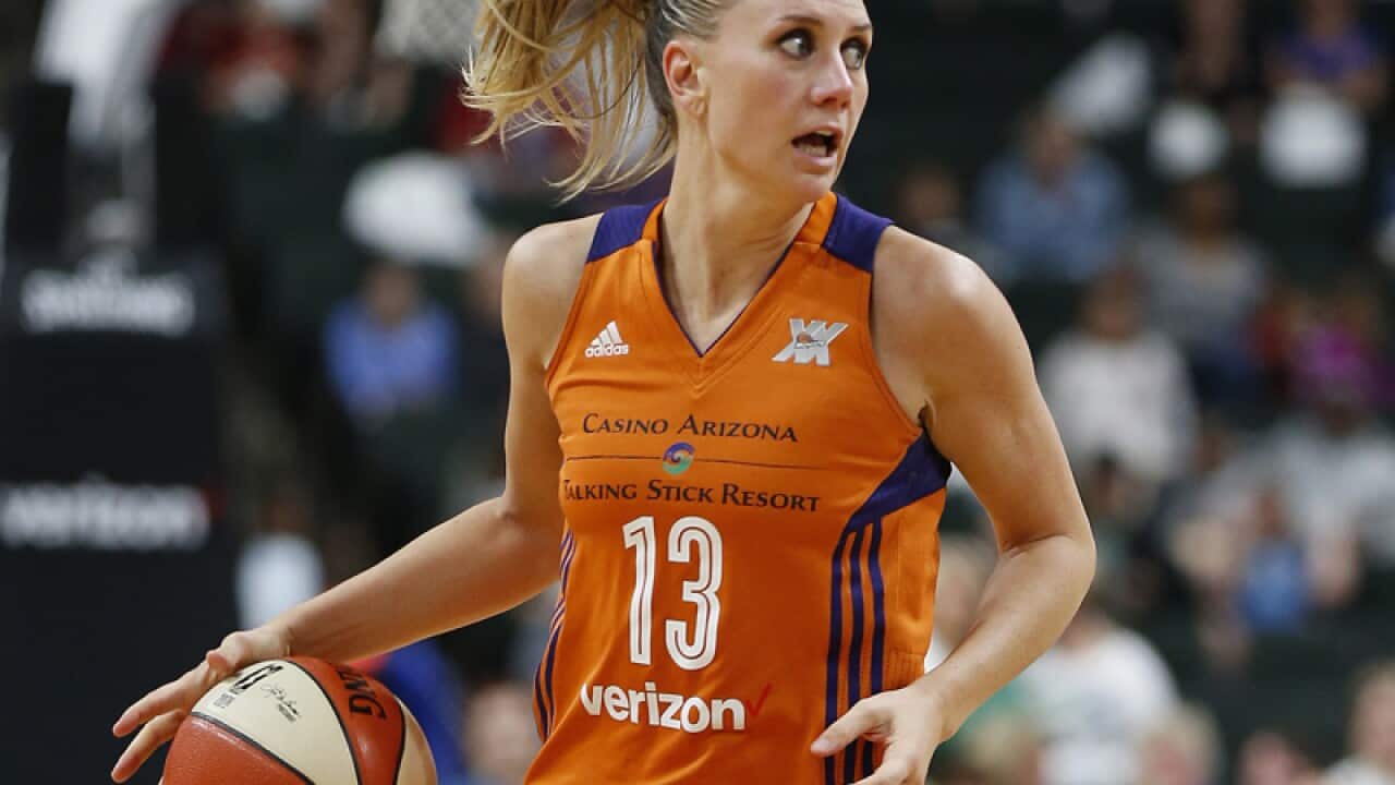 Phoenix Mercury forward Penny Taylor