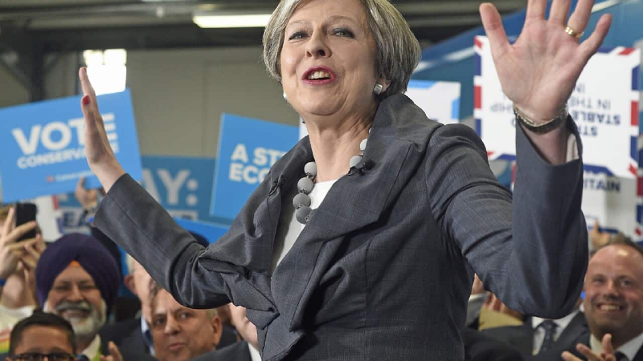 British Prime Minister Theresa May