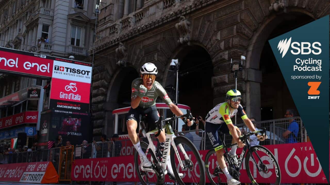 Stage 12 finish of the Giro