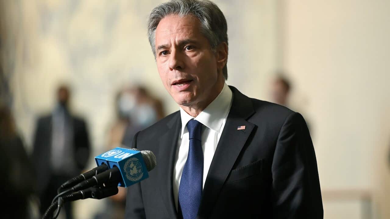 U.S. Secretary of State Antony Blinken at the Non-Proliferation of Nuclear Weapons talks in New York