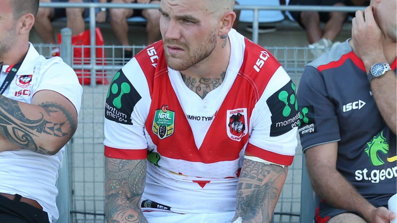 Josh Dugan of the Dragons