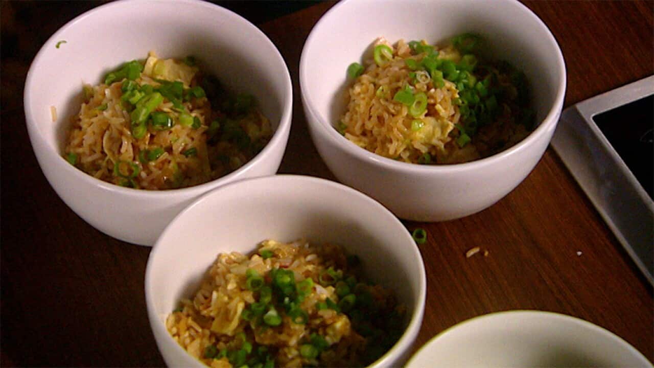 Delicious fried rice