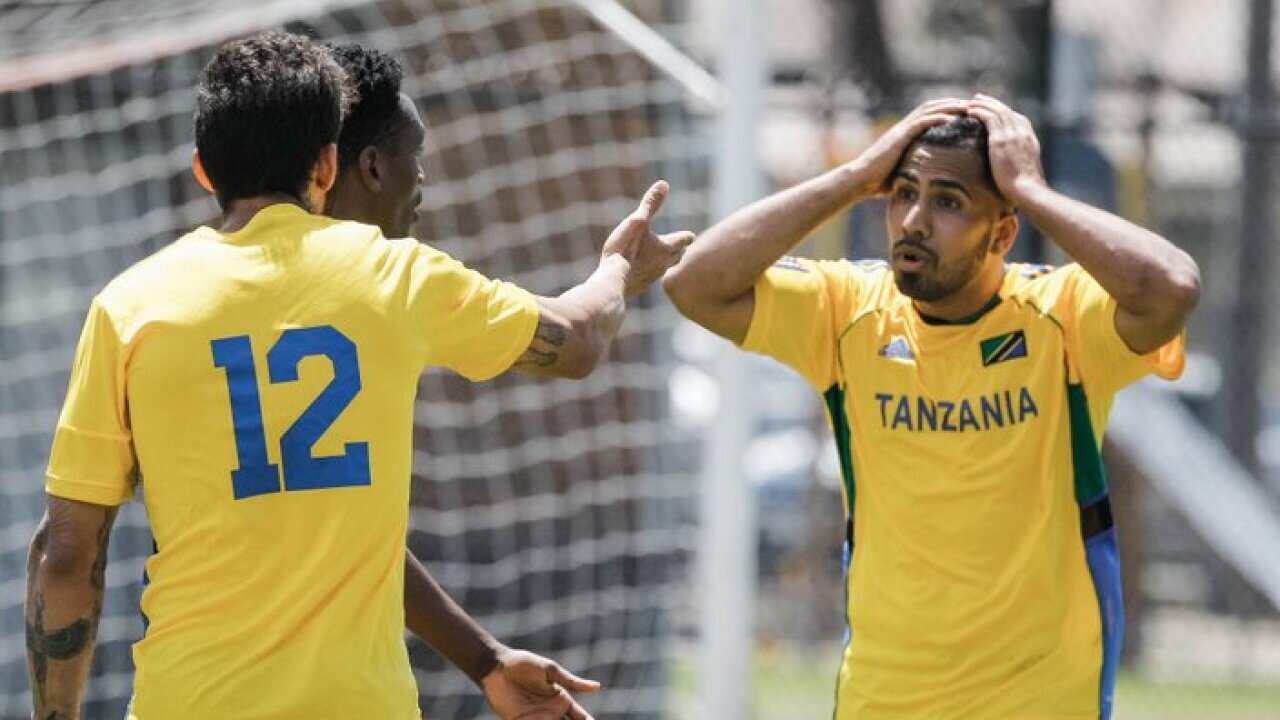 Wachezaji wa timu ya Tanzania katika michuano ya kombe ya Afrika ya Sydney, NSW