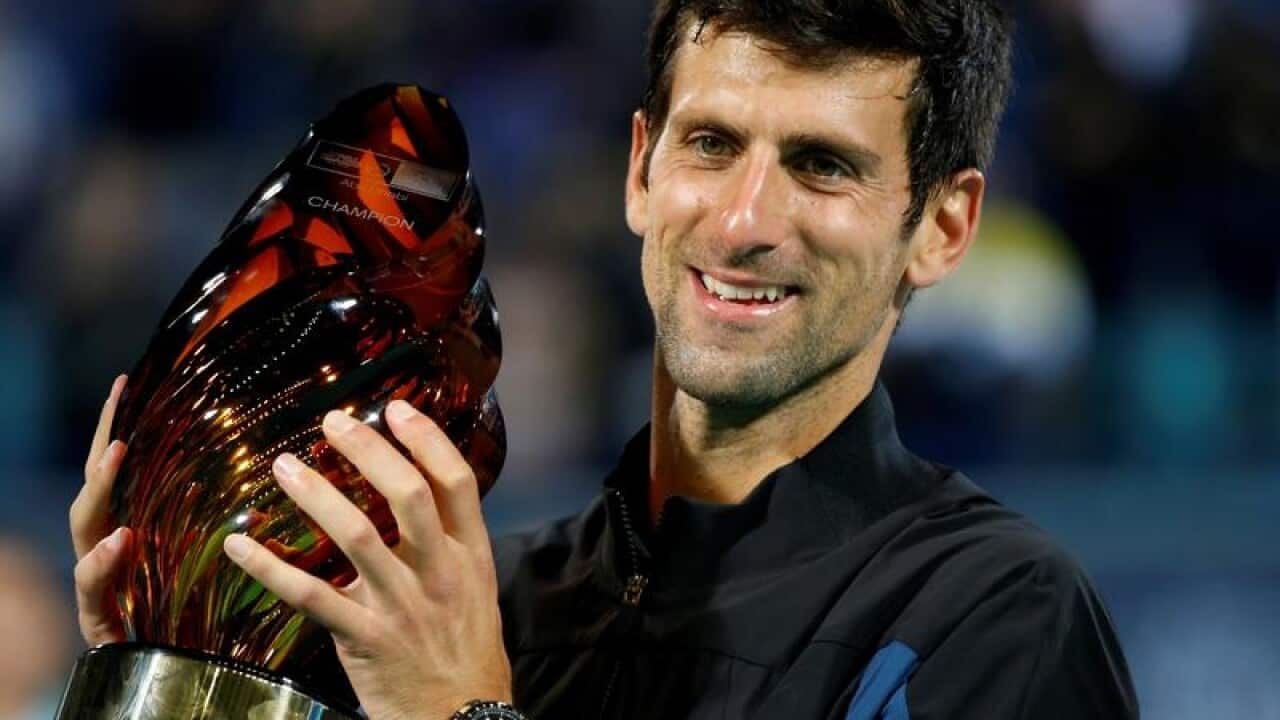 Serbian ace Novak Djokovic