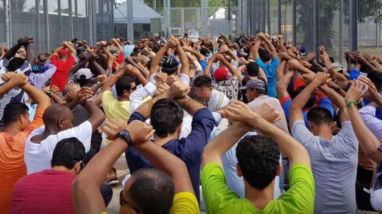 Manus Protest (Facebook)