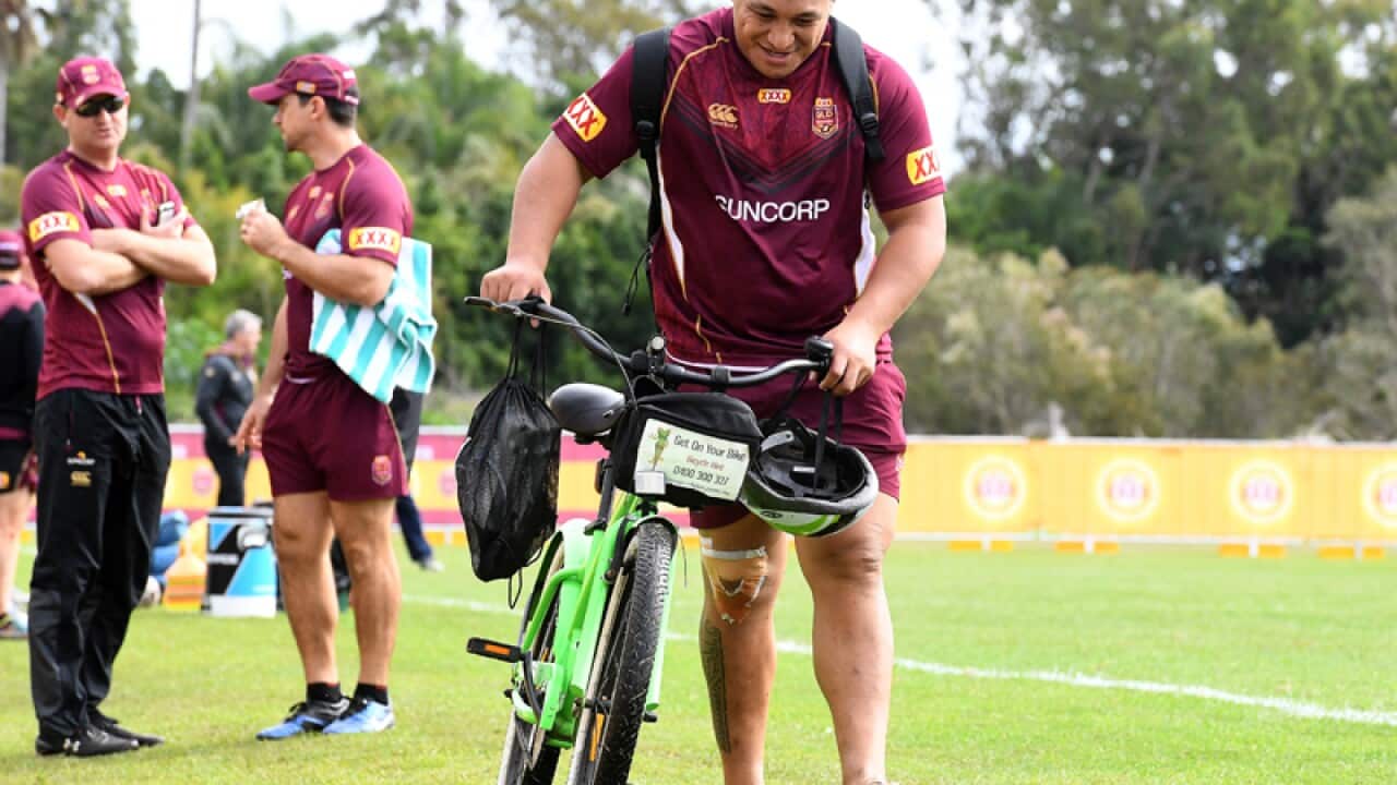 Queensland forward Josh Papalii