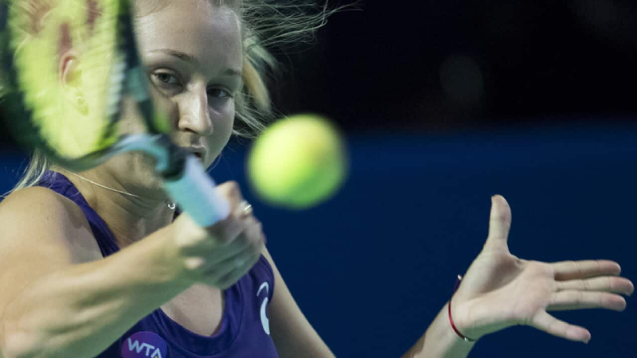 Australia's Daria Gavrilova at the Kremlin Cup