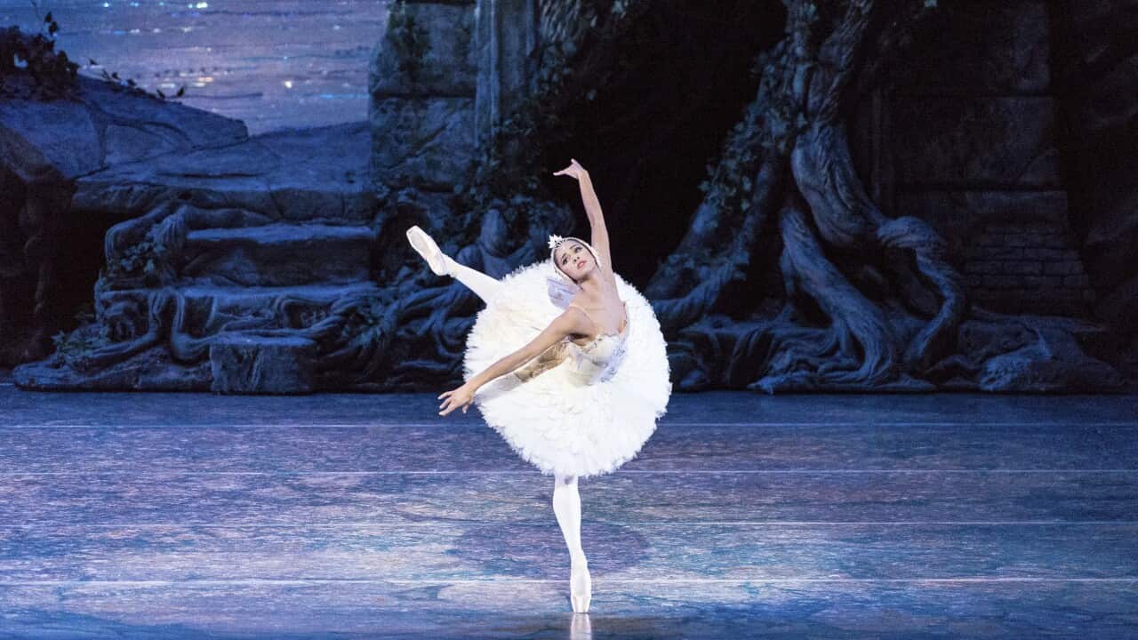 Misty Copeland performs in "Swan Lake,"  at the Queensland Performing Arts Centre in Queensland. 