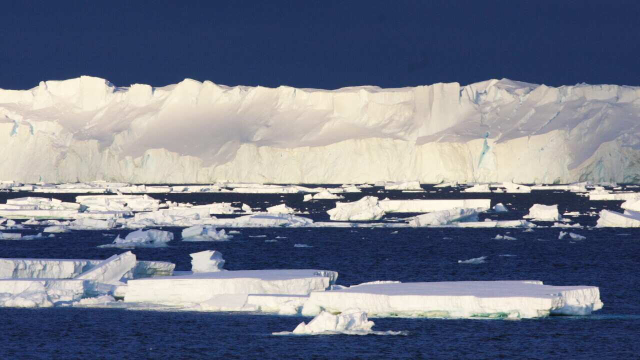 The Totten glacier in Antarctica's Australian territory, is under threat from warming ocean currents
