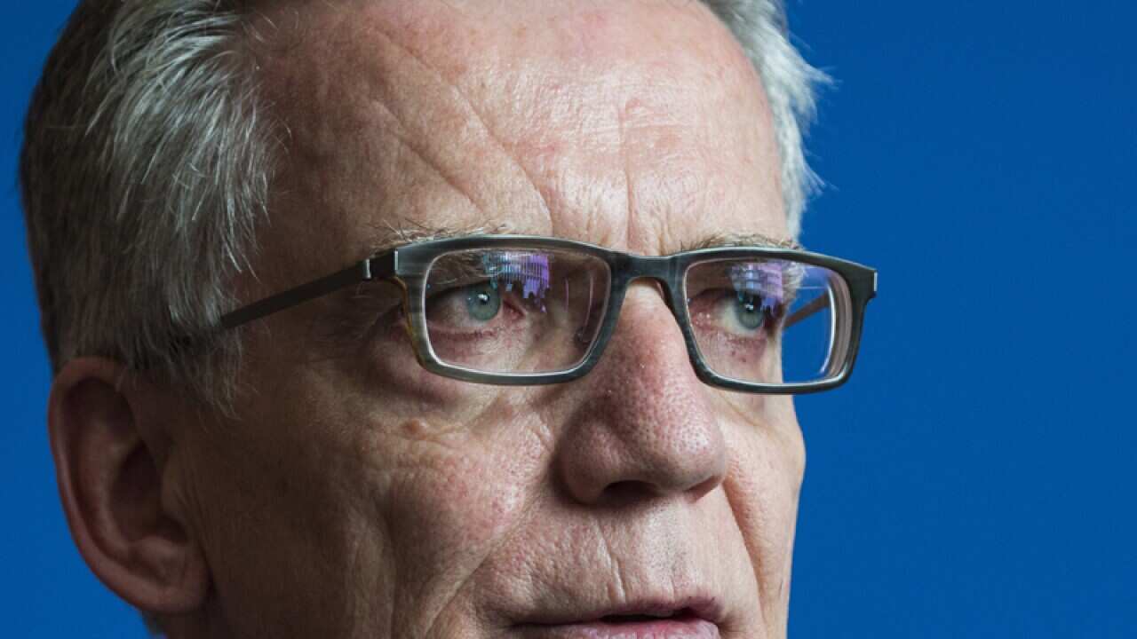 German Interior minister Thomas de Maiziere