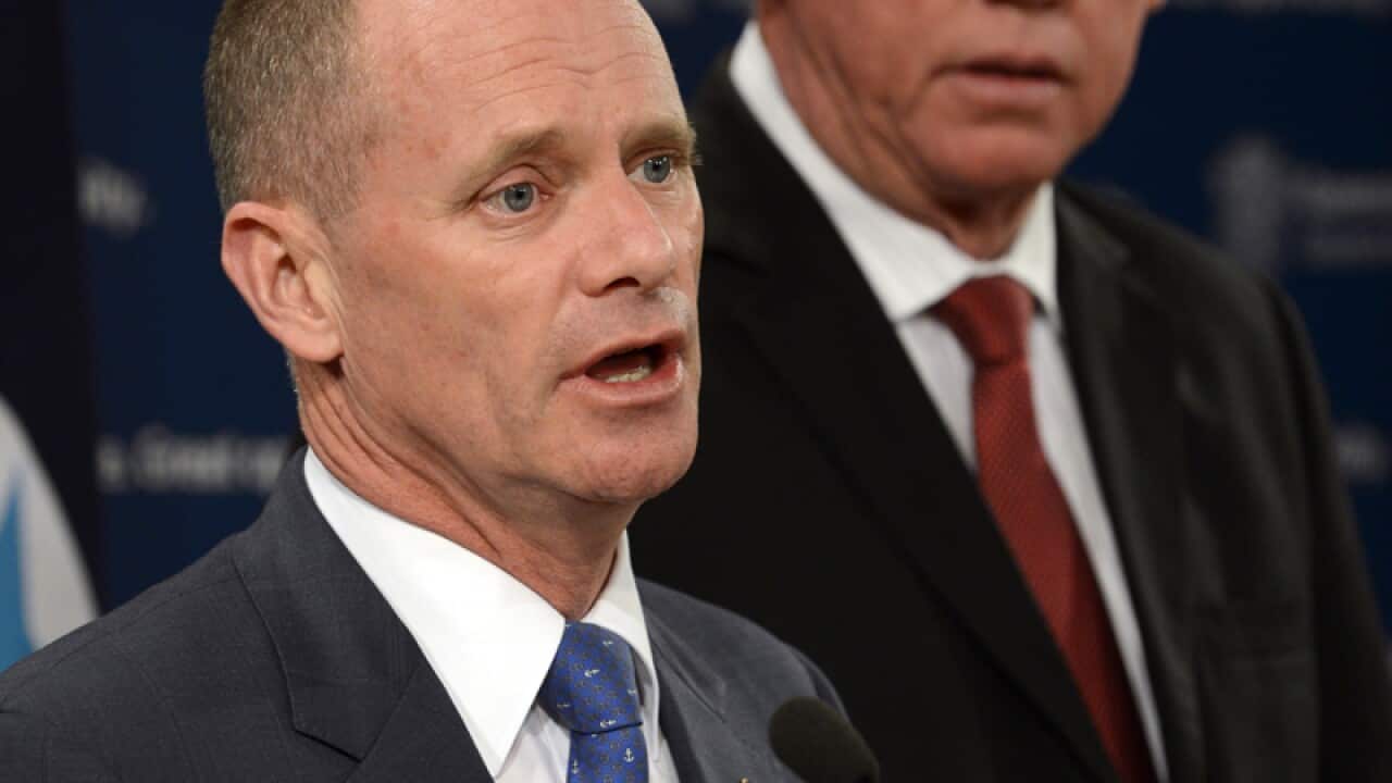Queensland premier Campbell Newman