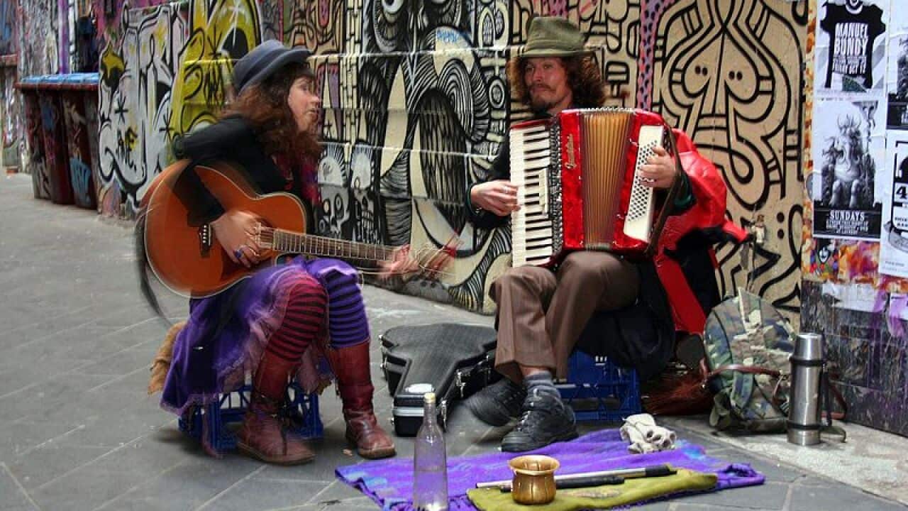 melbourne buskers