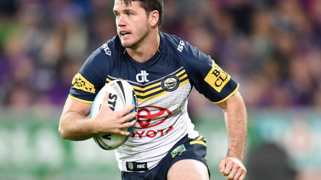 Cowboys fullback Lachlan Coote.