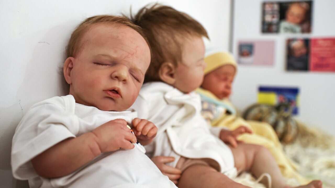 Some of the hyper-realistic 'reborn dolls'
