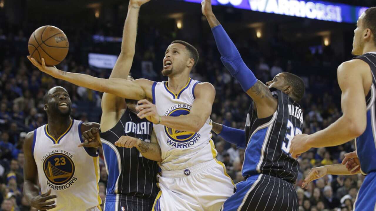 Golden State Warriors' Stephen Curry.