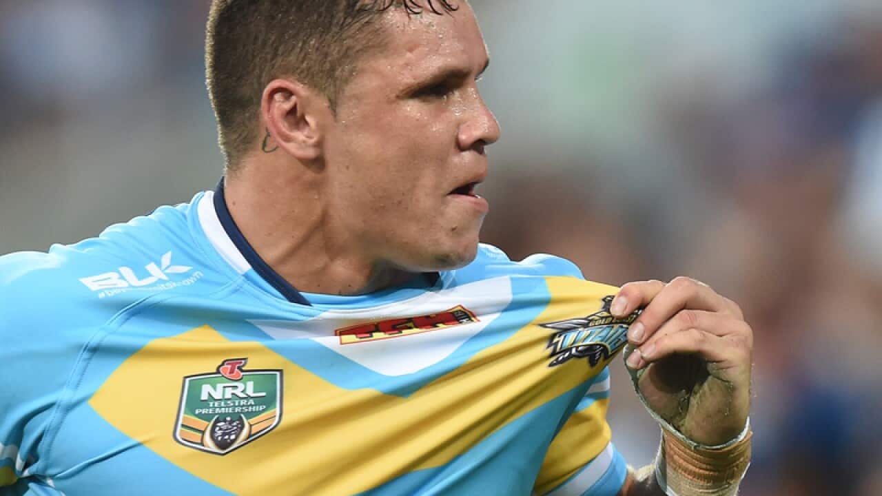 James Roberts of the Gold Coast Titans