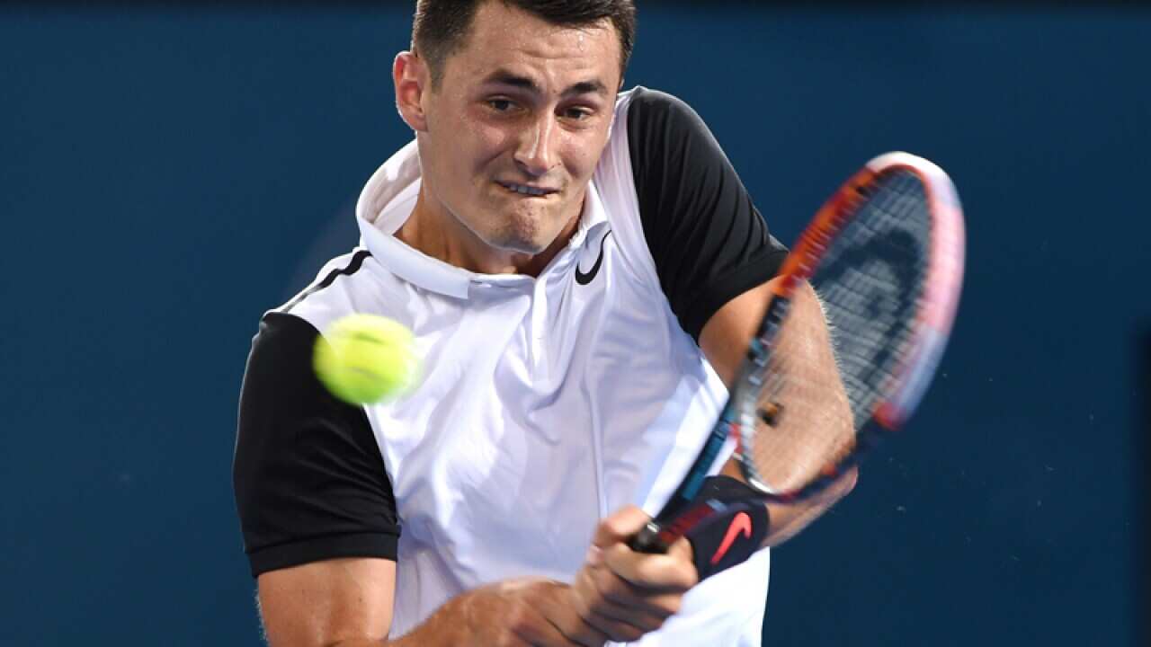 Australian tennis player Bernard Tomic