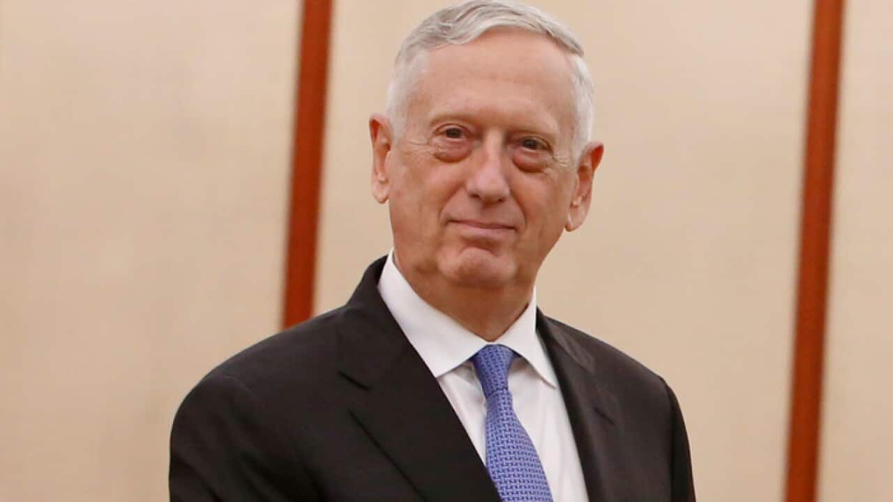 US defence secretary Jim Mattis