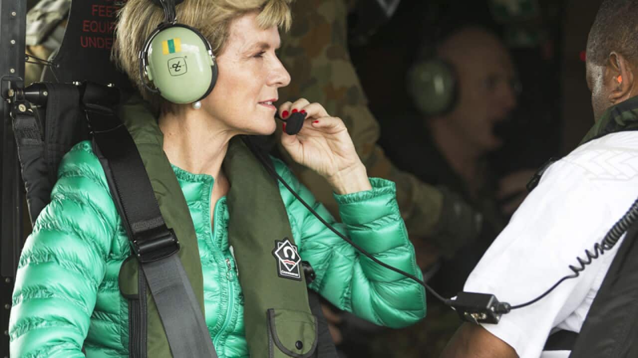 Foreign Minister Julie Bishop