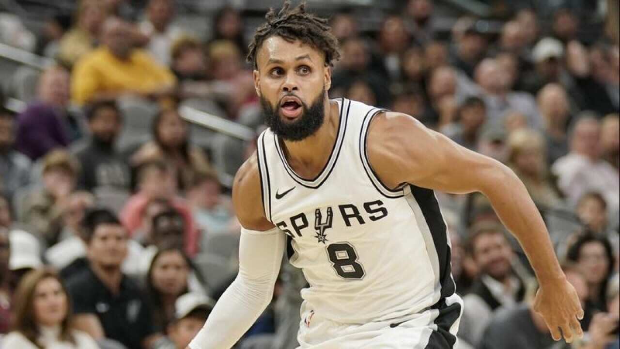 San Antonio Spurs guard Patty Mills