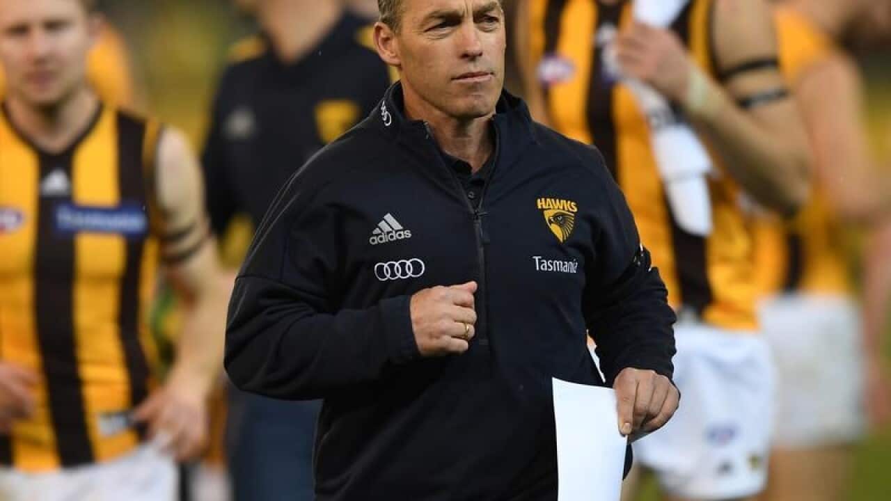 Hawthorn AFL coach Alastair Clarkson