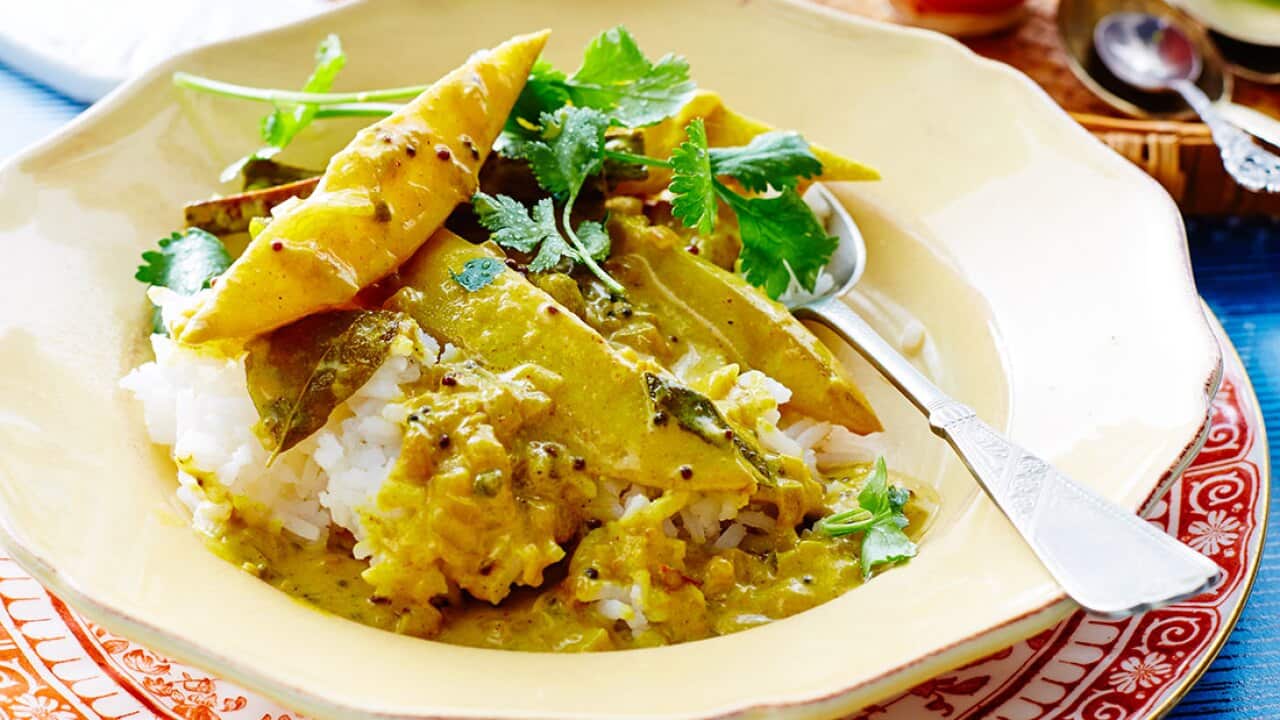 Mango curry (amba maluwa)