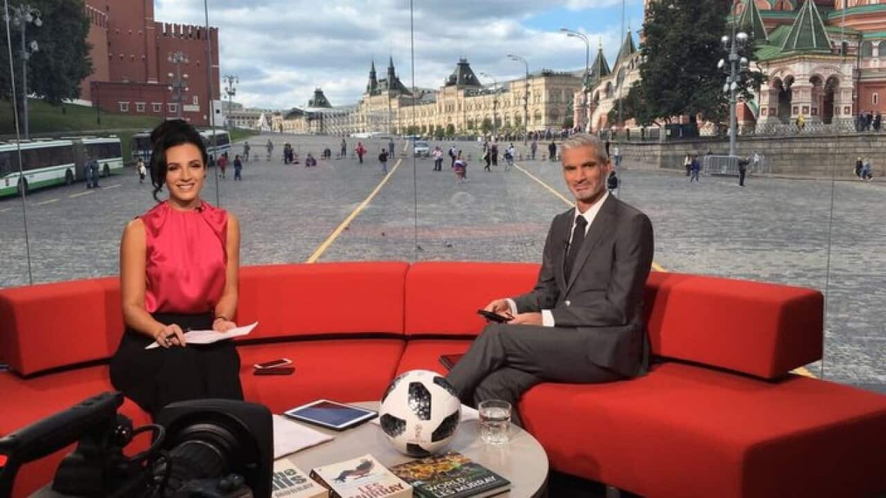 Lucy Zelic and Craig Foster.