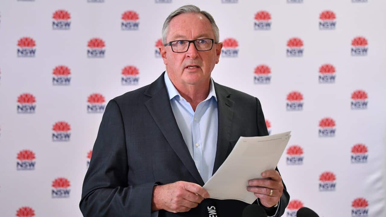 NSW Minister for Health Brad Hazzard angry over ministers' comments