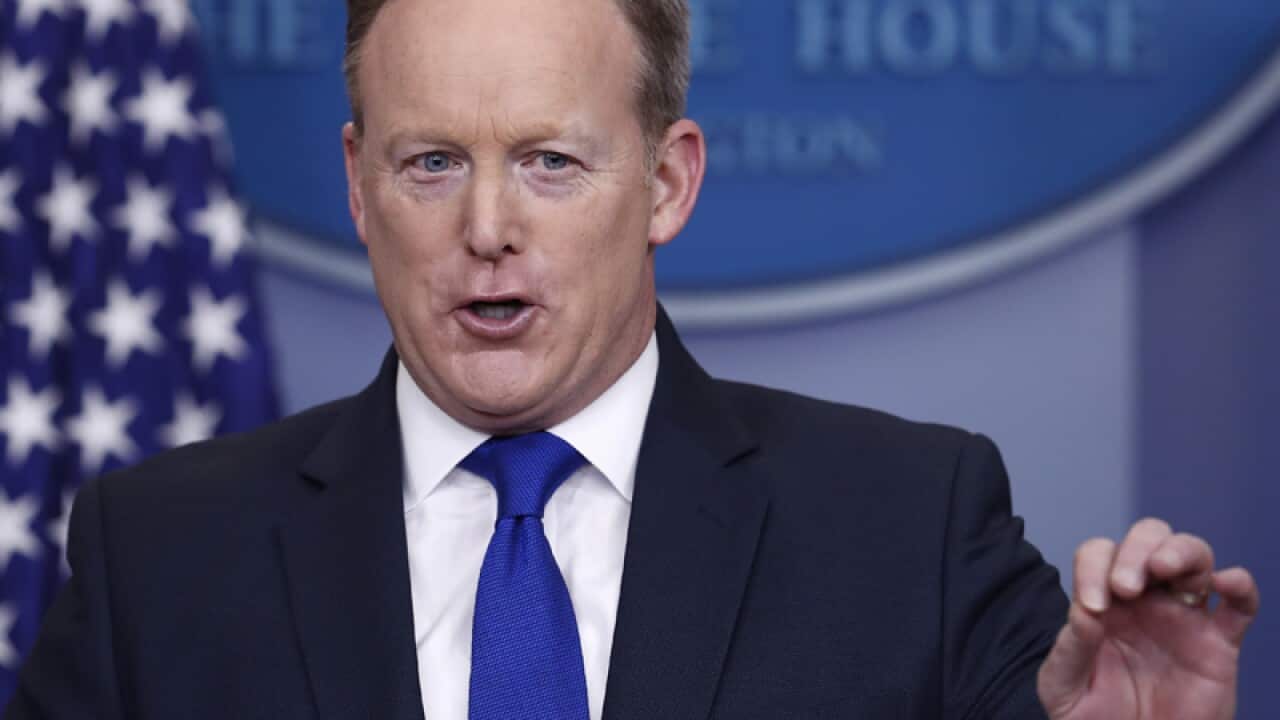 White House press secretary Sean Spicer
