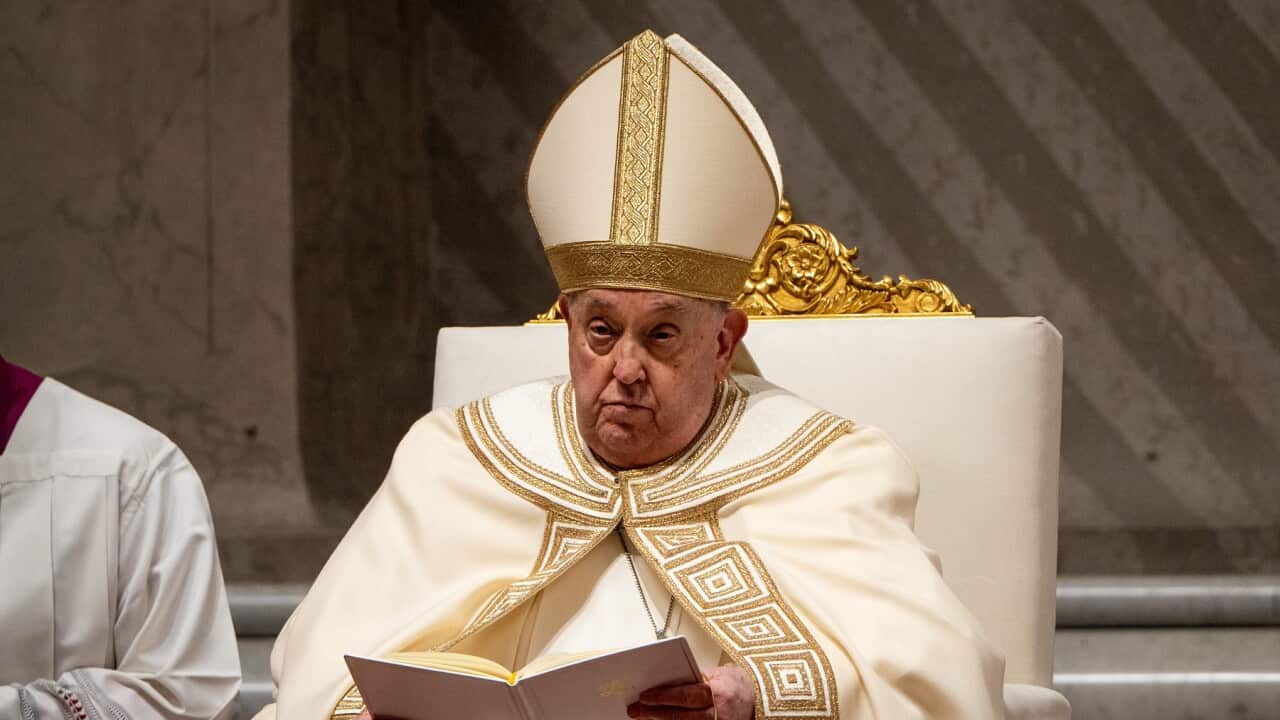 Pope Francis presides over First Vespers in Vatican - 01 Feb 2025