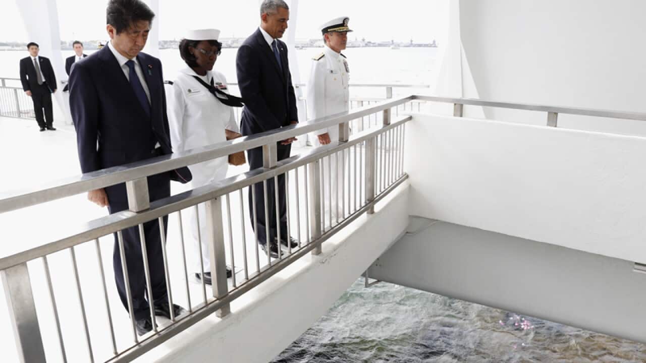 President Barack Obama and Japanese Prime Minister Shinzo Abe