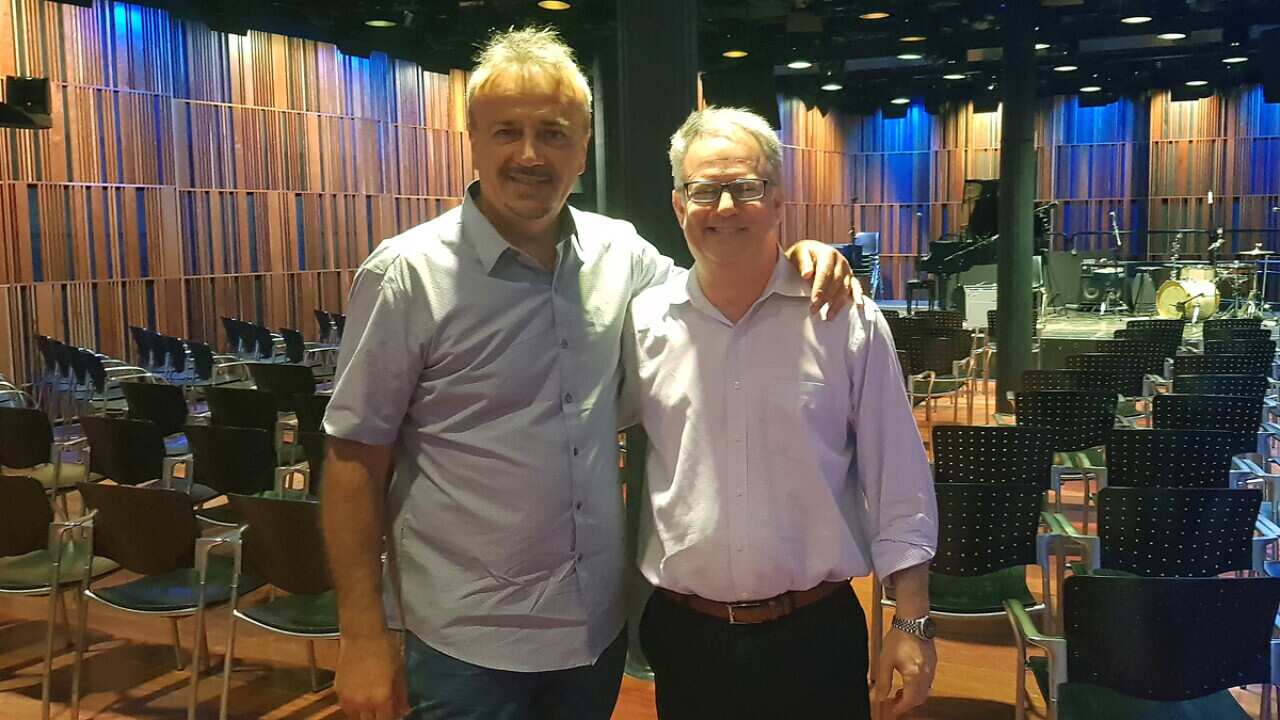 Ivan Blagojevic and Greg Lambousy