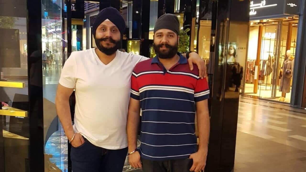 Brothers Manpreet and Pawandeep Singh Sabharwal