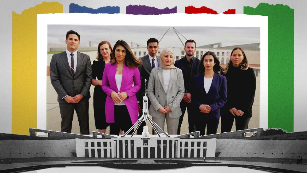 SBS News' political team.