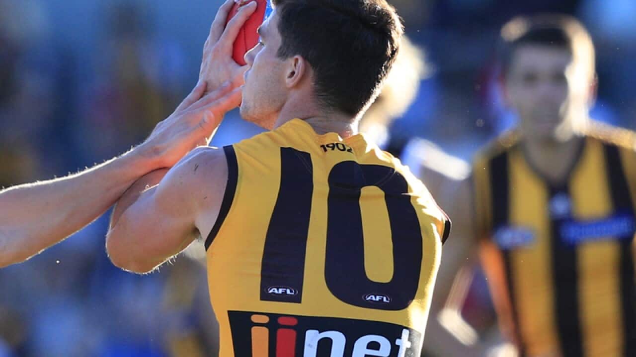 Jaeger O'Meara of the Hawks