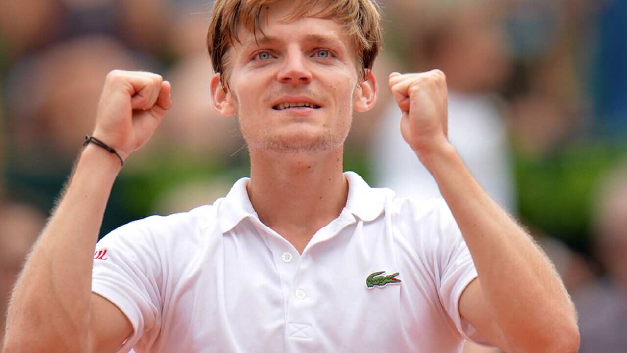 Belgium's David Goffin