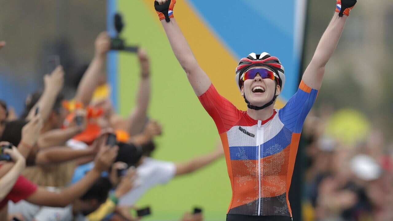 Ecstasy and agony... When Olympic road champion Anna van der Breggen passed her fallen team-mate Annemiek van Vleuten, she said "I thought she was dead".
