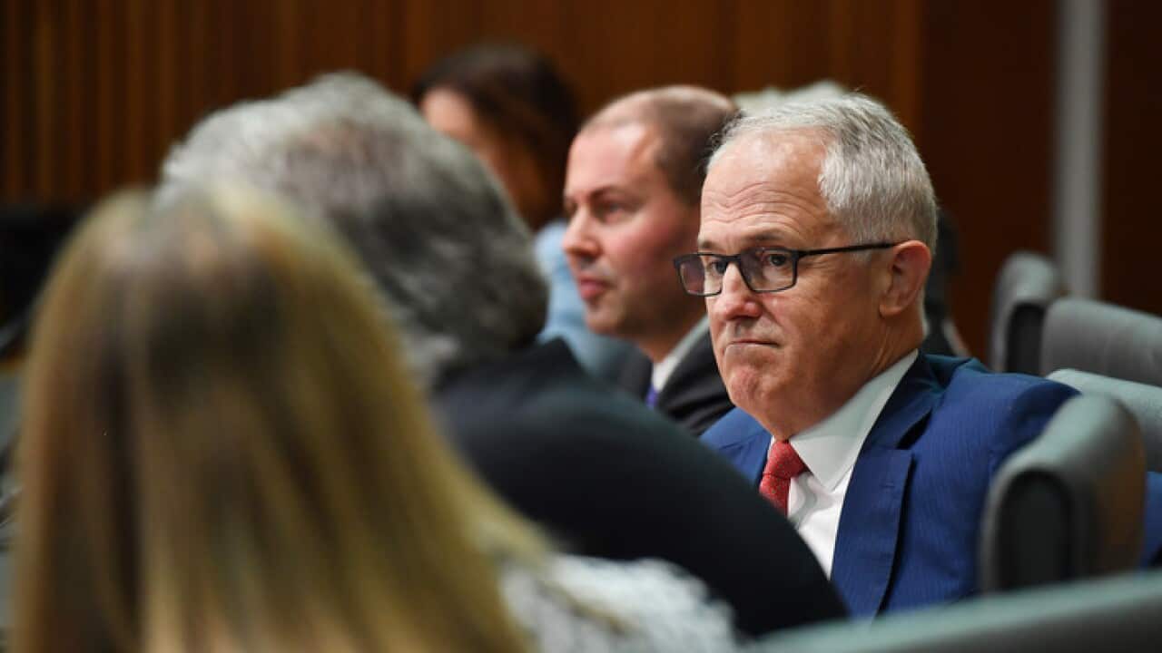 Prime Minister Malcolm Turnbull speaks to the media during a press conference at Parliament House in Canberra,