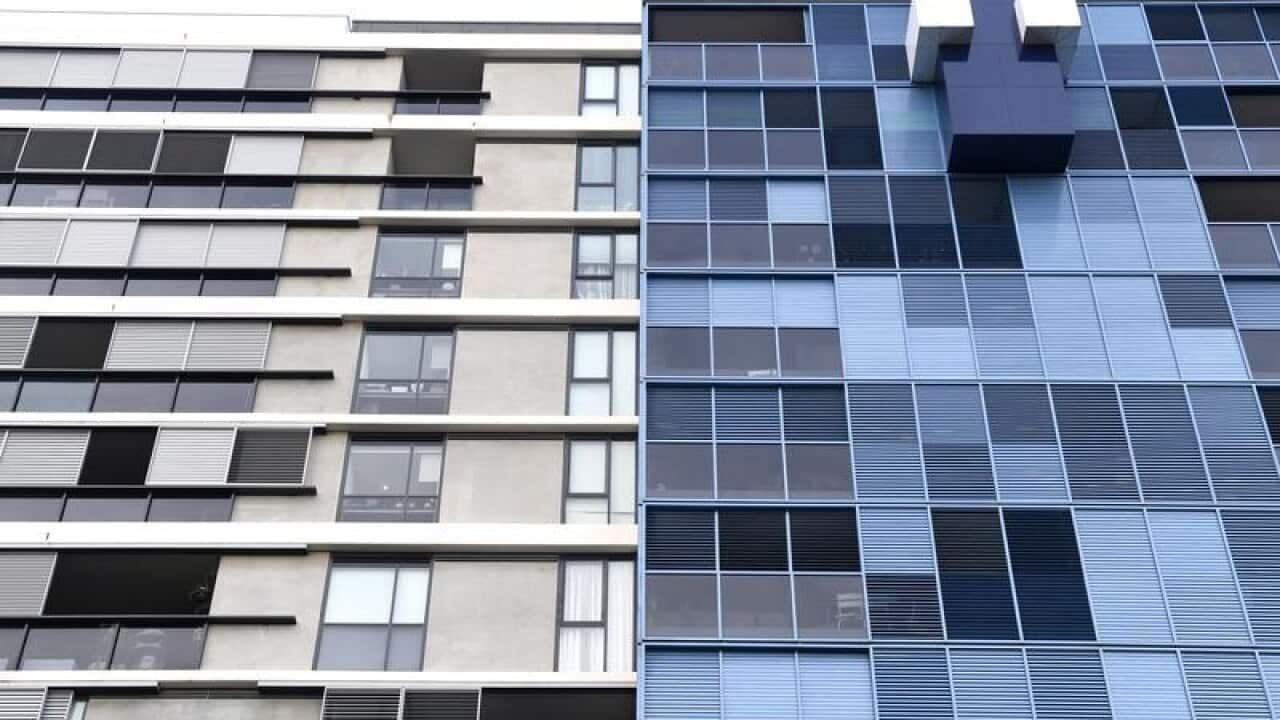 New apartment buildings in Sydney