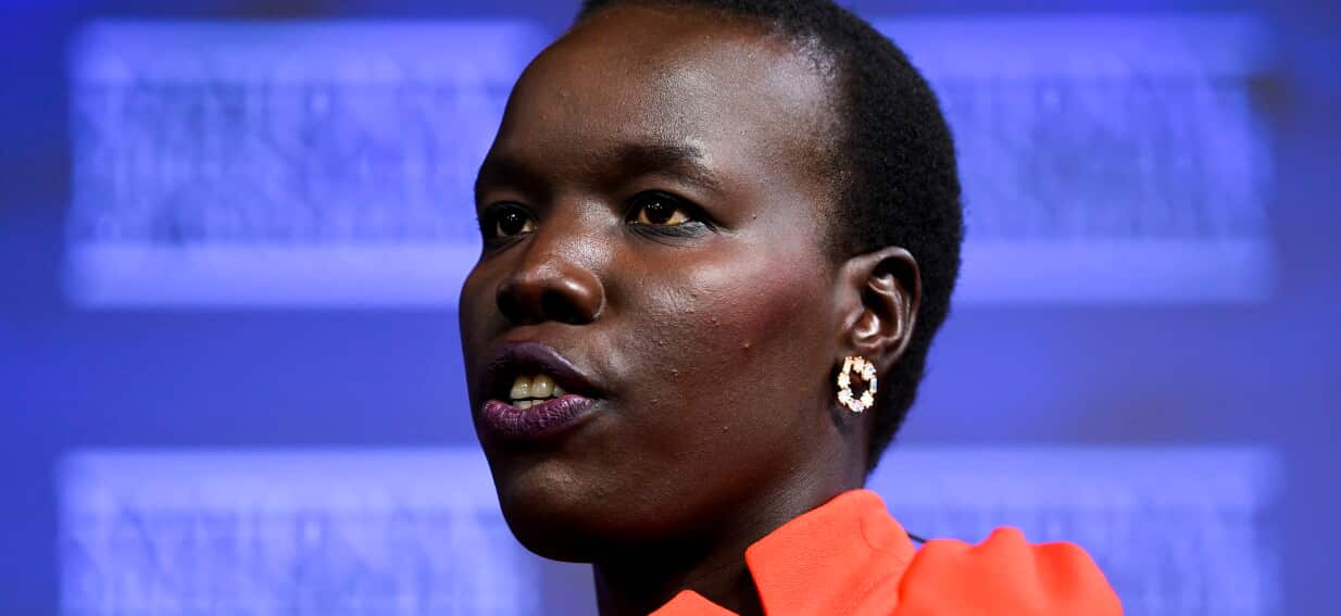Nyadol Nyuon responds to criticism over 'no white culture' remarks