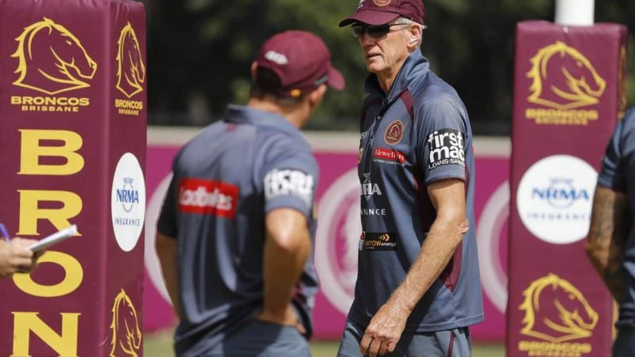 Brisbane coach Wayne Bennett.
