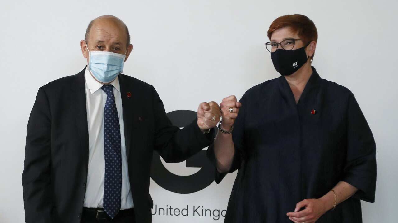 澳洲外長派恩倫敦參與七國外長會議,因印度外長蘇傑生曾經接觸過可能感染新冠病毒個案,於是兩人只能透過視像舉行會議。