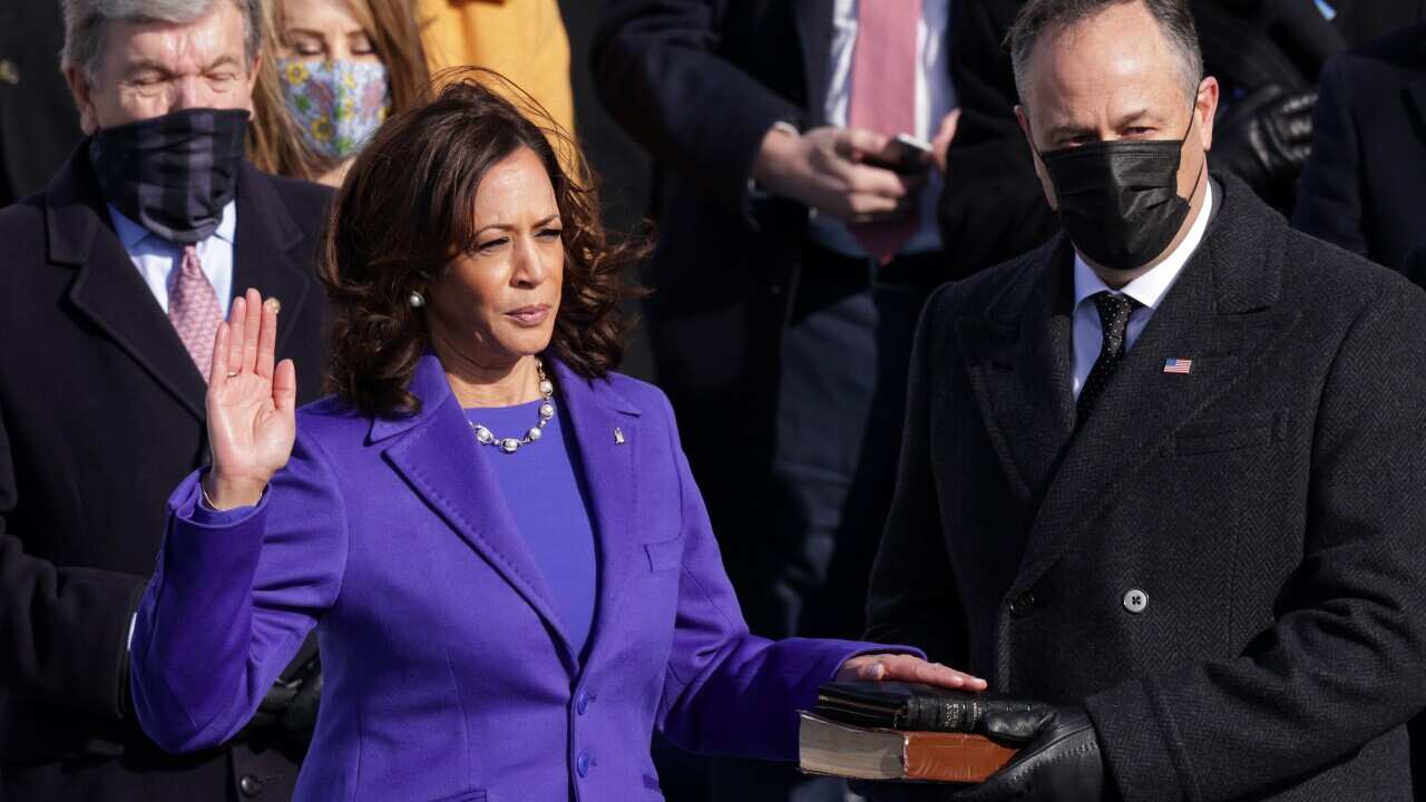 Kamala Harris has officially been sworn in as Vice President.
