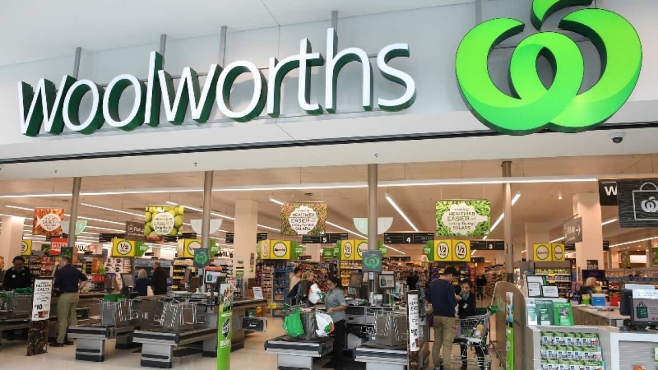 A Woolworths store at Double Bay in Sydney (AAP)