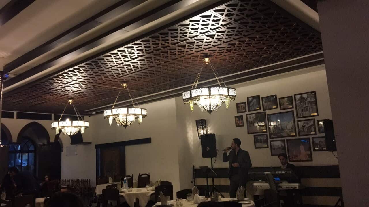 A Syrian restaurant in Erbil
