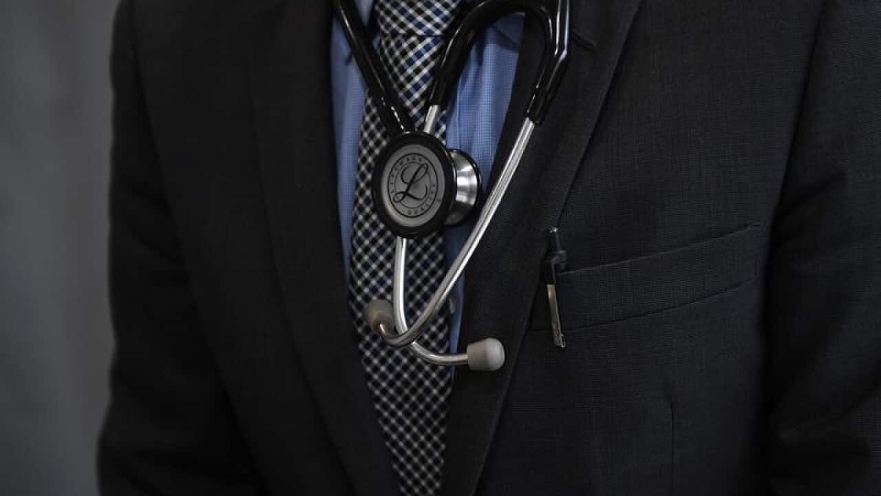 Stock picture of a doctor