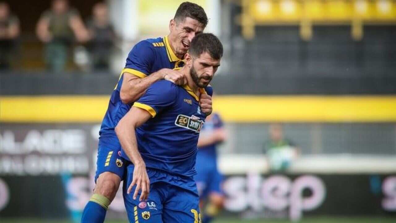 Η ΑΕΚ νίκησε 4-1 τον Άρη στο «Κλ. Βικελίδης».