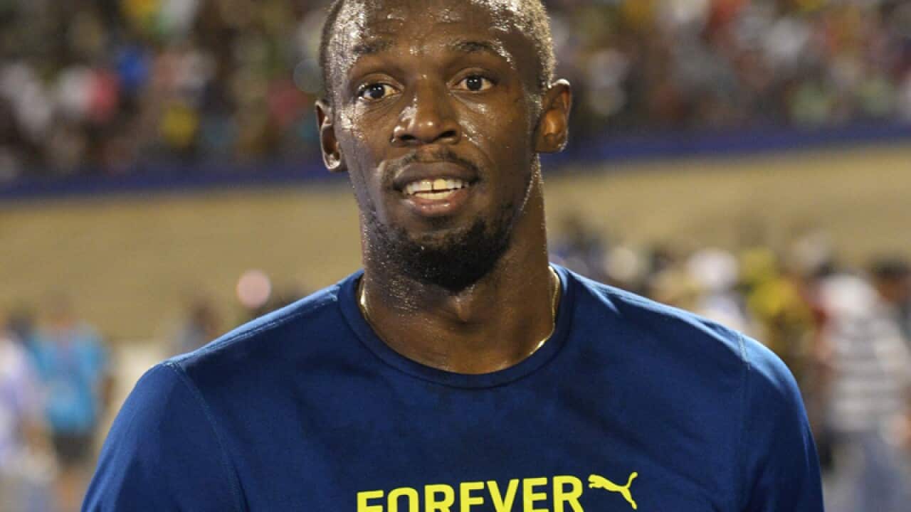 Usain Bolt, of Jamaica