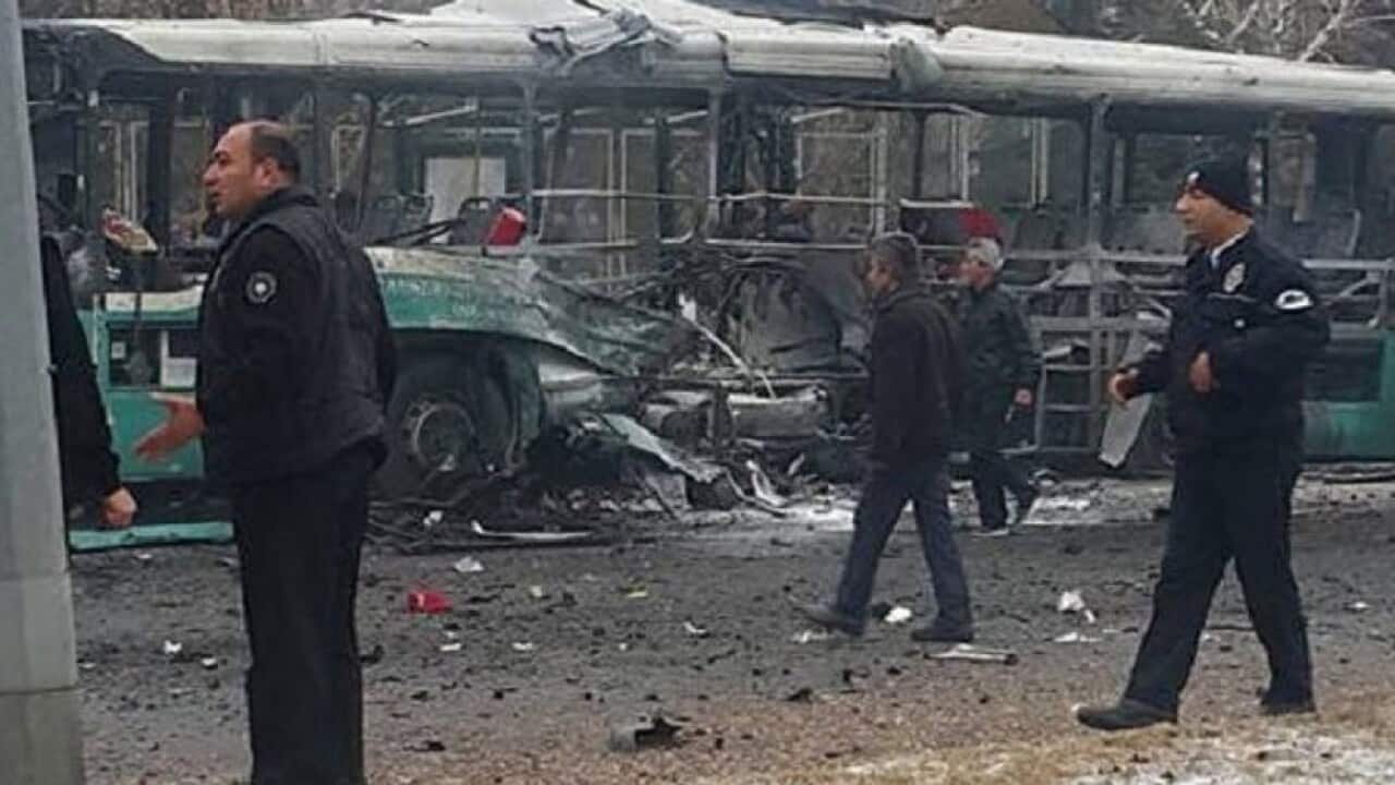bus explosion Turkey